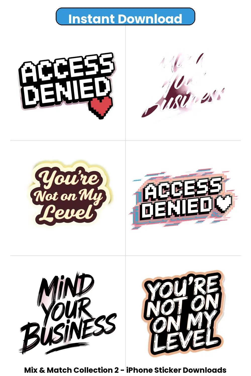 Sassy AF iPhone Stickers download_1