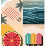 iphone summer lockscreen wallpaper, aesthetic iphone wallpaper pack, pastel summer phone backgrounds, tropical iphone lockscreen, beach aesthetic iphone wallpapers, 80 iphone wallpapers, pinterest phone backgrounds_1