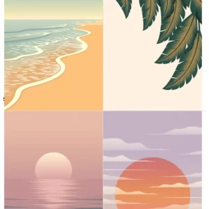 summer iphone wallpaper, aesthetic summer phone background, beach vibe wallpapers, pastel iphone wallpaper, tropical phone aesthetic, summer aesthetic iPhone pack, sun and sand wallpapers_2